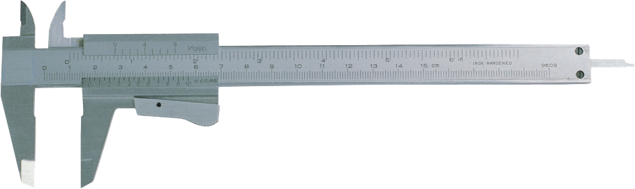 Messschieber Analog Nonius 300mm Skala inch/mm mikrometrisch